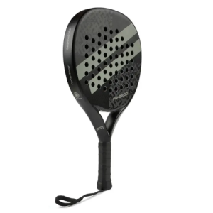 Padel ütő, Ianoni PR-8200, karbon konstrukció, fekete szürkével