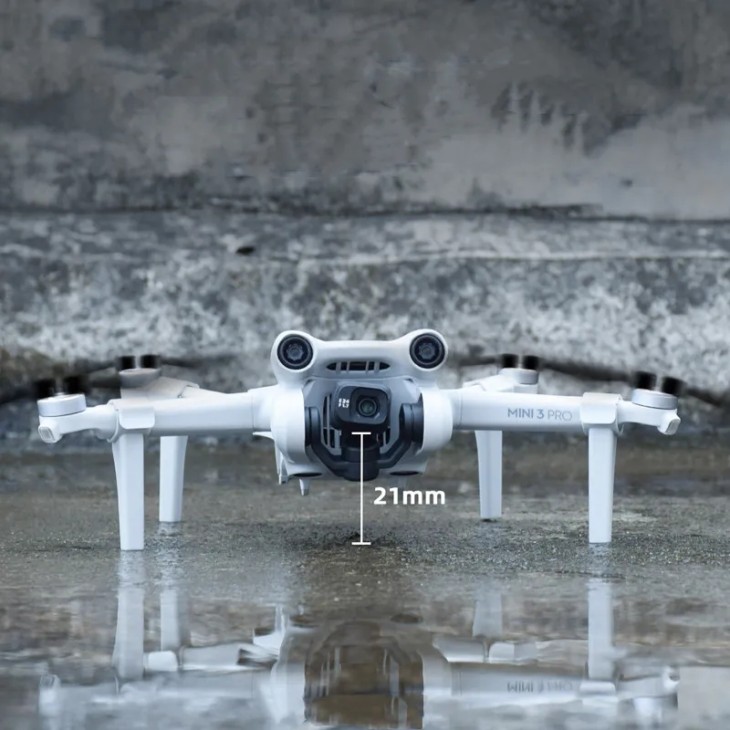 Futómű lábak, STARTRC, DJI Mini 3 Pro Drone kompatibilis, 21 mm magas