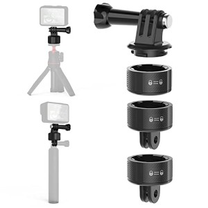 Surewo gyorskioldó multifunkcionális adapter, mágneses rögzítés, forgatható zár, kompatibilis GoPro Hero 12, 11,10,9,8,7,6, DJI Osmo Action, Insta 360 X3