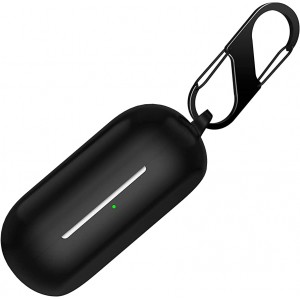 THD szilikon borítás Sony WF-C700N vezeték nélküli fejhallgatóhoz, fekete színben