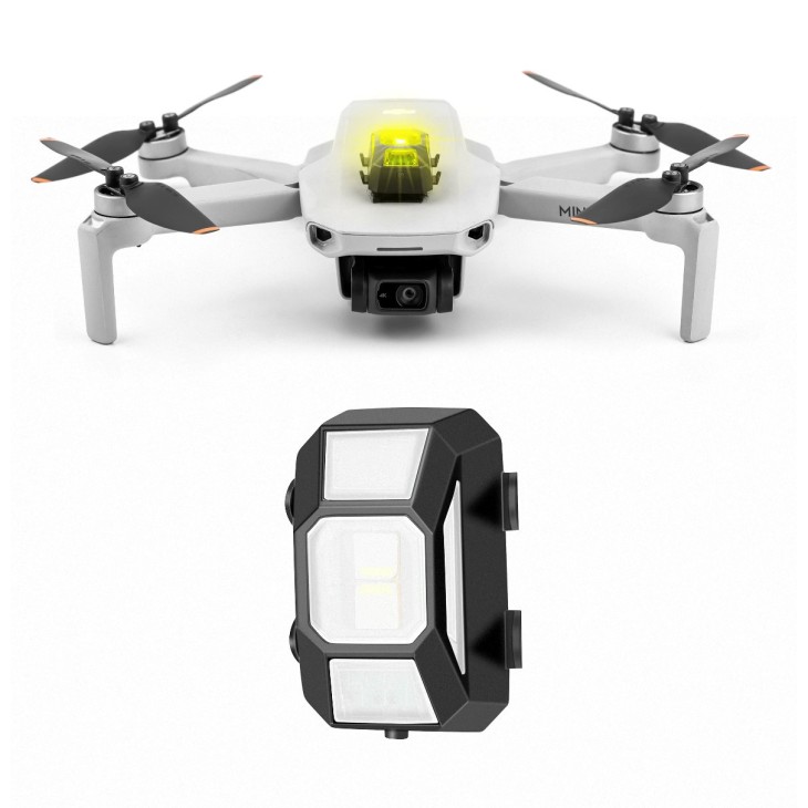 STARTRC márkájú LED lámpa DJI Mini 1, Mini 2, Air 2, Air 2S, FPV drónokhoz