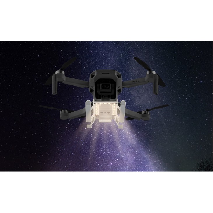 Összecsukható futómű éjszakai repülési LED lámpával, STARTRC márka kompatibilis DJI Mini 2 és DJI Mini 1 drónnal