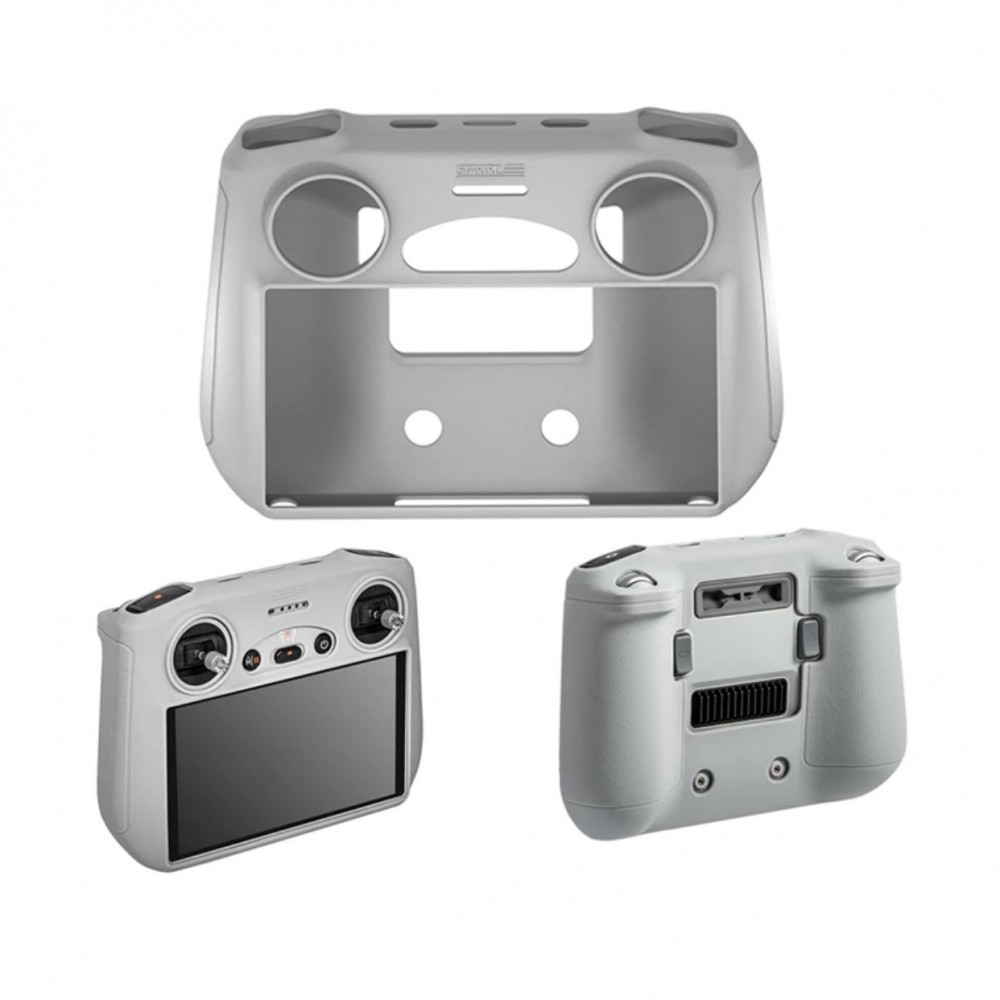 Szilikon védelem, STARTRC DJI RC távirányítóhoz, por- és ütésálló, szürke