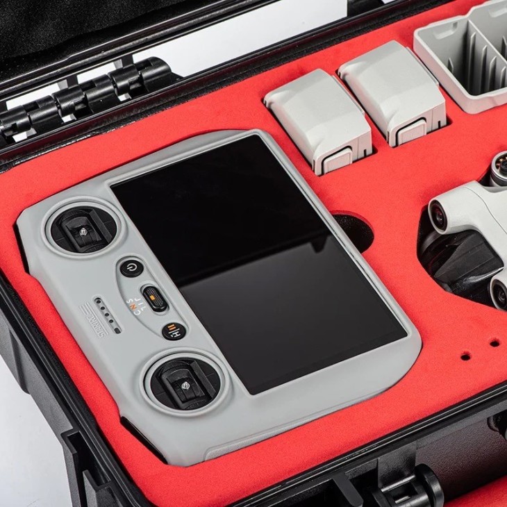 Szilikon védelem, STARTRC DJI RC távirányítóhoz, por- és ütésálló, szürke