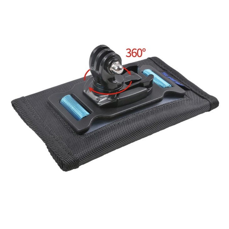 Surewo márkájú csipesz a hátizsák pántjához GoPro Hero 12/ 11/ 10/ 9/ 8/ 7 / 6/5, Session, DJI Osmo Action kamerákhoz és egyéb modellekhez