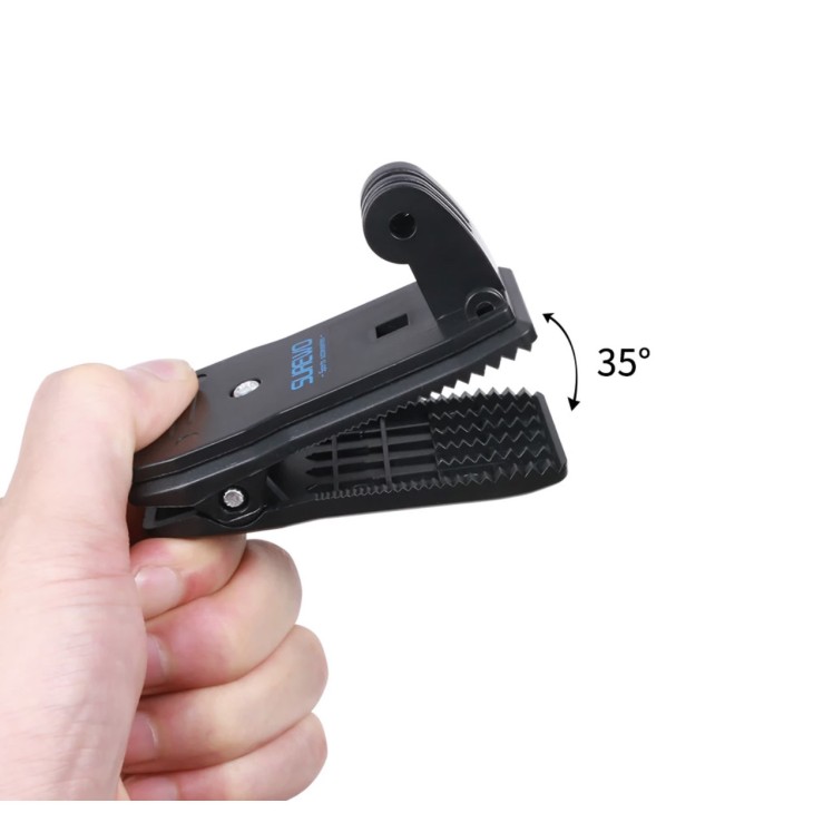 Surewo márkájú csipesz a hátizsák pántjához GoPro Hero 12/ 11/ 10/ 9/ 8/ 7 / 6/5, Session, DJI Osmo Action kamerákhoz és egyéb modellekhez