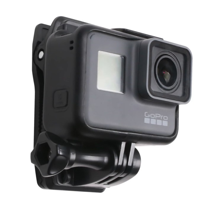 Surewo márkájú csipesz a hátizsák pántjához GoPro Hero 12/ 11/ 10/ 9/ 8/ 7 / 6/5, Session, DJI Osmo Action kamerákhoz és egyéb modellekhez