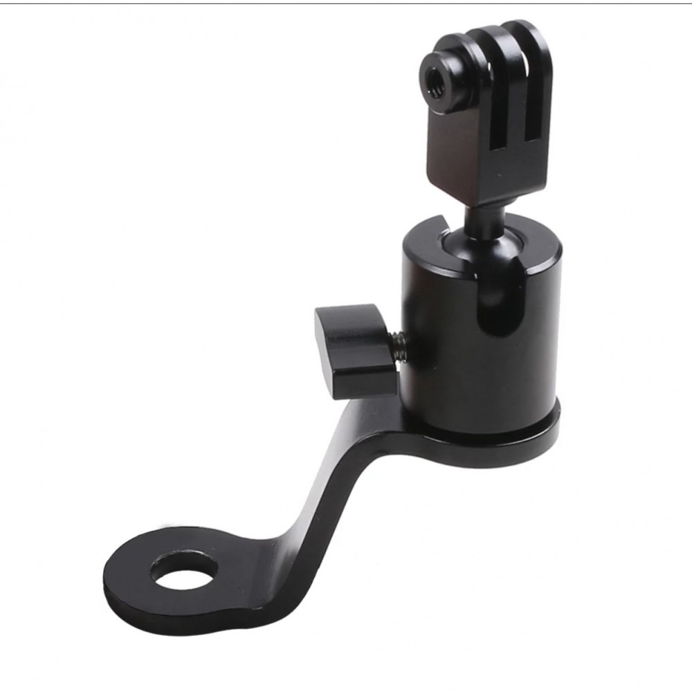 Surewo márkájú rendszer a GoPro 12/11/10/9/8/7/6/5, DJI Osmo Action és hasonló kamerák motorkerékpár tükörre való rögzítéséhez