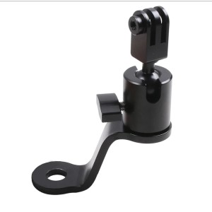 Surewo márkájú rendszer a GoPro 12/11/10/9/8/7/6/5, DJI Osmo Action és hasonló kamerák motorkerékpár tükörre való rögzítéséhez