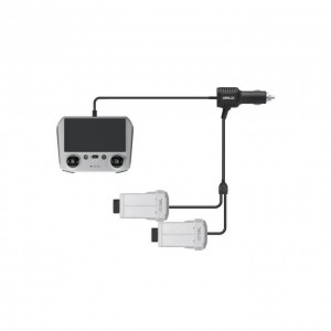 Kettős autós töltő, STARTRC, kompatibilis DJI Mini 3 Pro/DJI Mini 3, gyorstöltés