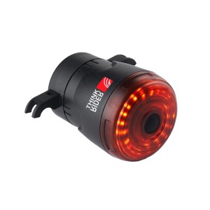 Kerékpár hátsó lámpa, ThinkRider, rögzítése, USB töltés, automatikus be/ki funkció és fékérzékelő