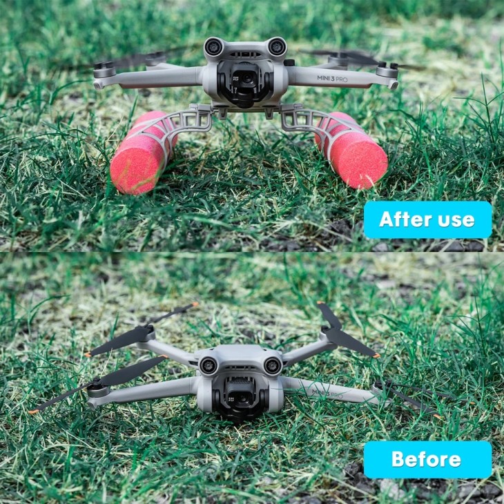 STARTRC vízi futómű a DJI Mini 3 Pro drónokhoz