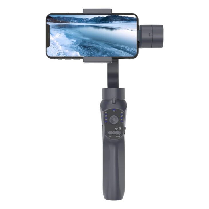 F10 3 tengelyes gimbal stabilizáló rendszer iPhone, Samsung, Huawei, Xiaomi, Oppo készülékekhez arc- és tárgykövetéssel