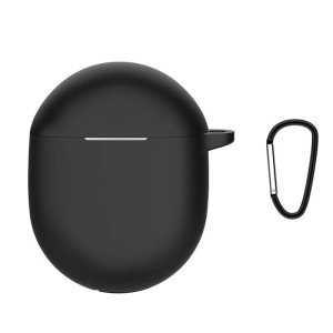 Huzat a Google Pixel Buds Pro fejhallgató védelmére, szilikon, fekete