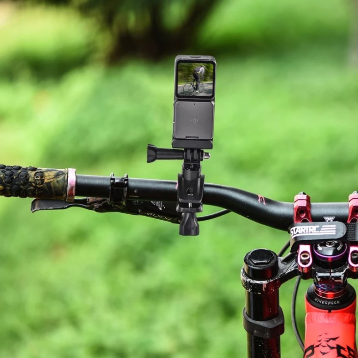 STARTRC támogatás DJI Action 2 kamerához, kormányrúd, alumínium