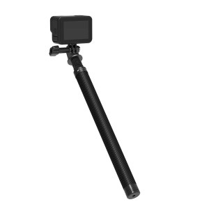 Telesin szelfibot, kompatibilis GoPro Hero, Insta360 One RS, Osmo Action, láthatatlan, karbon anyagú, hossza 1,16 m