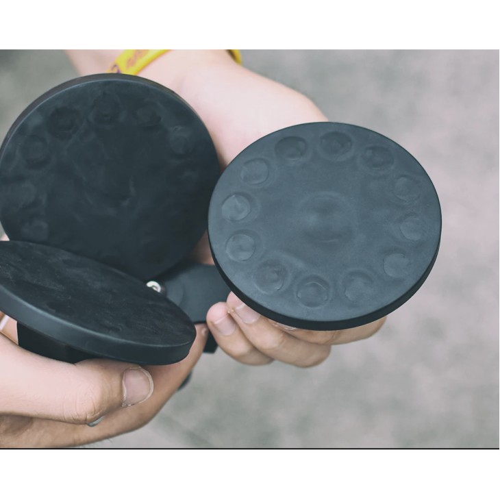 Surewo mágneses tapadókorong a GoPro Hero 12,11,10,9,8,7,6,5 autóhoz vagy fémtárgyakhoz való rögzítéséhez, hármas talp