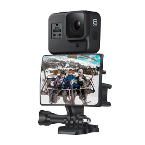 Surewo márkájú tükör vlogozáshoz, szelfi előlap nélküli kamerákhoz GoPro Hero 12,11,10,9,8,7,6,5,4