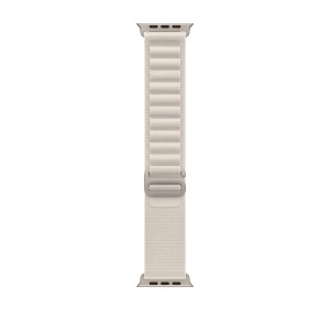 THD Alpine Loop szíj, kompatibilis Apple Watch Ultra2 49 mm, Apple Watch 45 mm, series 9, Apple Watch SE 44 mm, univerzális méret, fehér szín