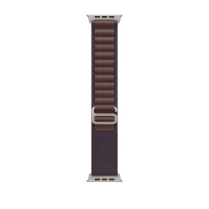 THD Alpine Loop szíj, kompatibilis Apple Watch Ultra2 49 mm, Apple Watch 45 mm, series 9, Apple Watch SE 44 mm, univerzális méret, indigó szín