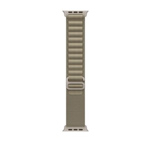 THD Alpine Loop szíj, kompatibilis Apple Watch Ultra2 49 mm, Apple Watch 45 mm, series 9, Apple Watch SE 44 mm, univerzális méret, olíva szín