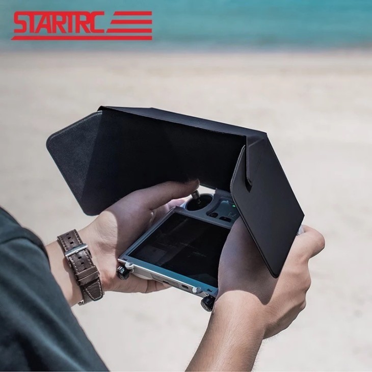 STARTRC tükröződésmentes napernyő a DJI Mini 3 Pro drón távirányítójához, mágneses rögzítés