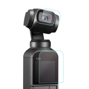 Surewo márkájú védőpalack készlet a DJI Osmo Pocket 2 kamera kijelzőjéhez és objektívjéhez