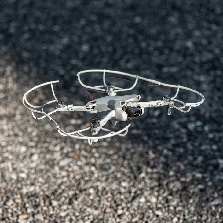 Légcsavar védelmi rendszer, STARTRC, kompatibilis a DJI Mini 3 drónnal, ultrakönnyű