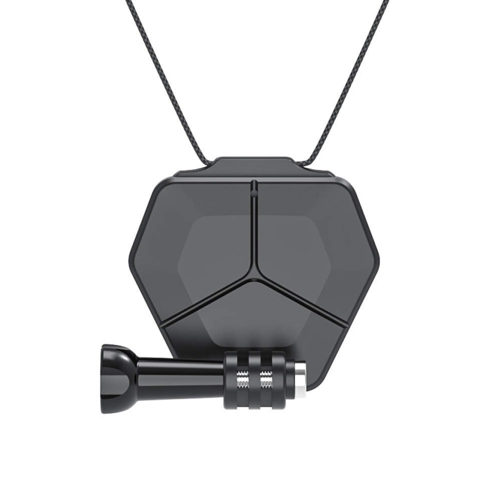 Surewo mágneses rendszer DJI Action 2, Action 1, GoPro Hero 12,11,10,9,8,7,6,5,4 kamerák ruhákhoz való rögzítéséhez, fekete