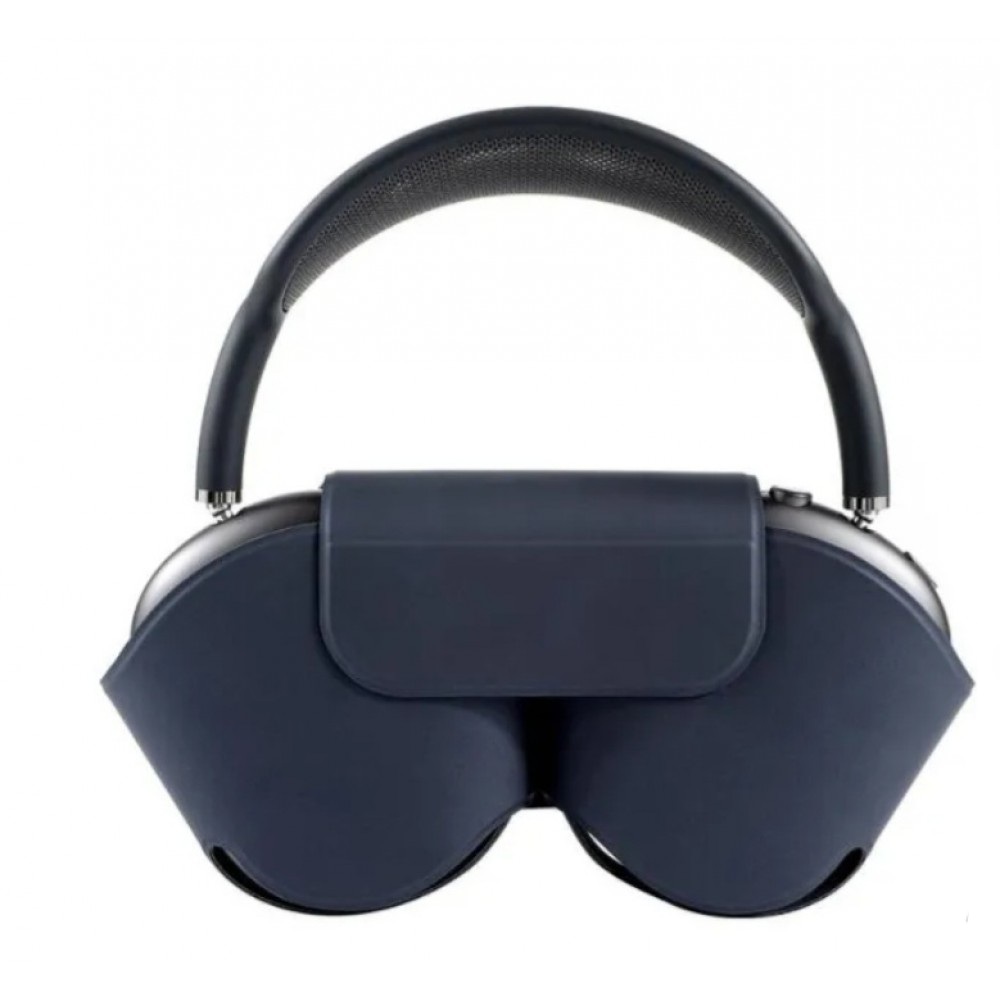 Airpods Max védőburkolat, THD márka, mágneses záródású, sötétkék