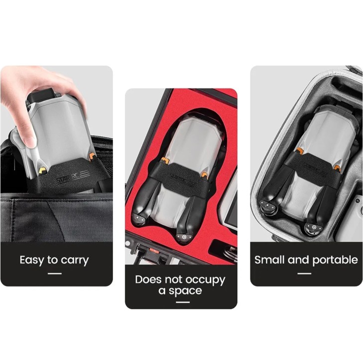 Légcsavar szíj, STARTRC, kompatibilis DJI Air 3 drónnal, fekete