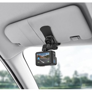 Surewo autós napellenző klip kompatibilis a GoPro Hero 12 11 10 9 8 7 6 5, DJI Osmo Action 4, Action 3 eszközökkel