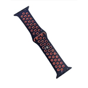 Sportszíj, THD, Nike Blue Flame típusú, kompatibilis Apple Watch 45 mm-es sorozat 9, Apple Watch SE 44. kék