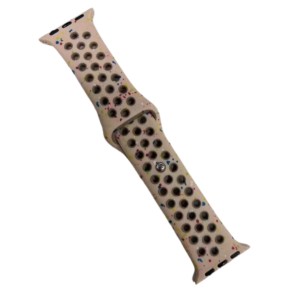 Sportszíj, THD, Nike Desert Stone típusú, kompatibilis: Apple Watch 41 mm series 9, Apple Watch SE 40 mm, homok sárga