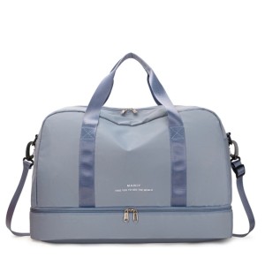 Többfunkciós utazó/sporttáska, TAIKESEN TR01, cipőrekesz, nylon szövet, 49 x 32 x 25 cm, kék