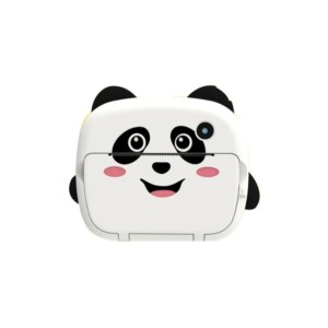 Digitális fénykép-video kamera gyerekeknek, THD Pixels KX-03, Wifi kommunikáció, hőnyomtató, 12 megapixeles felbontás, Panda modell