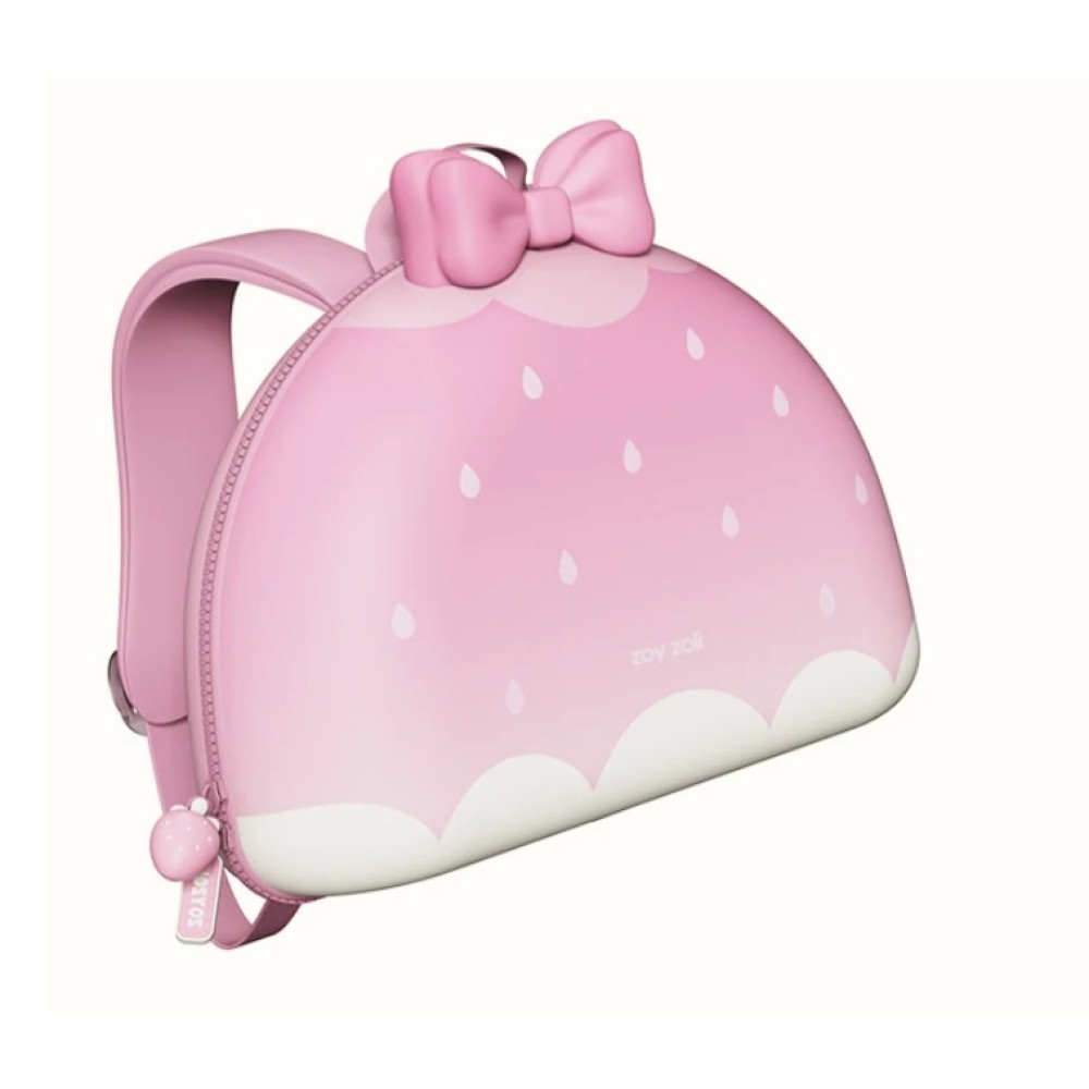  Zoyzoii® B8 hátizsák 4-10 éves gyerekeknek, innovatív 3D dizájn, eper tejszínhab mintával
