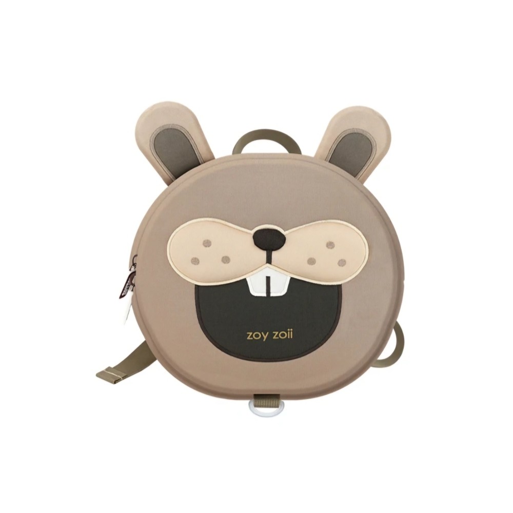 Zoyzoii® hátizsák 2-6 éves géryeknek, innovatív 3D tervezés, textil, Crazy Rabbit modell