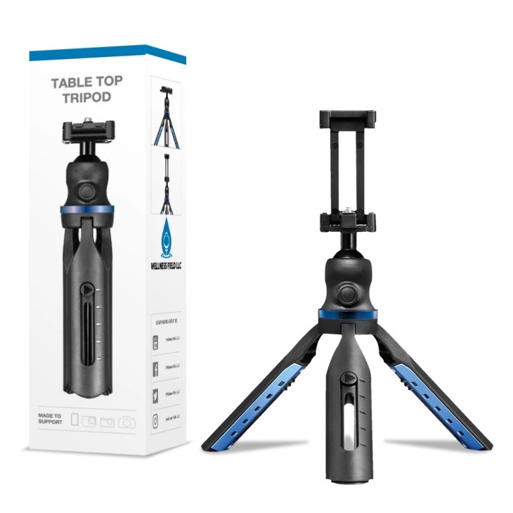 Apexel bővíthető mini állvány DSLR fényképezőgéphez, mobiltelefonhoz és sportvideokamerához GoPro Hero 12,11,10,9,8,7,6,5