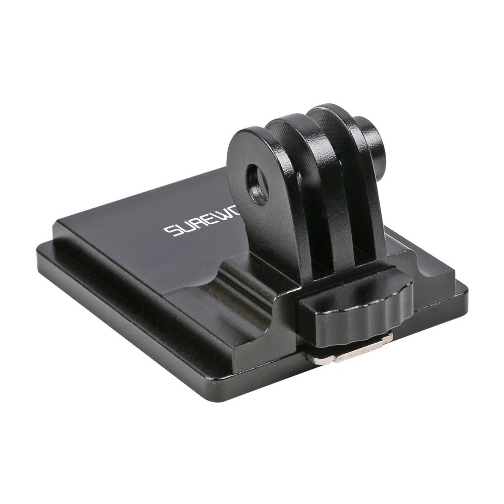 Befogórendszer, Surewo márka, NVG típusú rögzítés, kompatibilis a GoPro Hero-val, Osmo Action, fekete