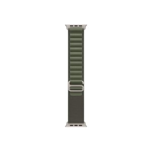 THD Alpine Loop szíj, kompatibilis Apple Watch Ultra2 49 mm, Apple Watch 45 mm, series 9, Apple Watch SE 44 mm, univerzális méret, zöld szín