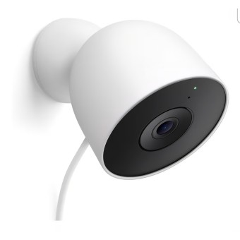 Google Nest Cam Outdoor Gen. 2 megfigyelőkamera, 2K videó, kültéri használatra, Google Home kompatibilis, Snow, szállítás 10-12 nap