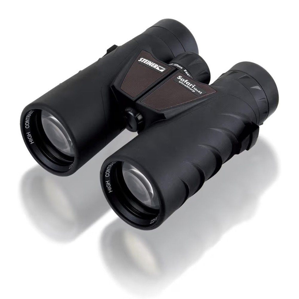 Professzionális távcső, Steiner Safari UltraSharp 10x42, Tiszta kép és nagy kontraszt, UltraSharp optika, Vízálló, Robusztus, Utazáshoz, Túrázáshoz, Koncertekhez, Sporthoz és Természethez, Szállítás 7-9 Napon belül