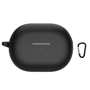 Védőtok vezeték nélküli fejhallgatóhoz, THD, kompatibilis Huawei FreeBuds Pro 4, horog, fekete