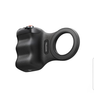 Intelligens mágneses markolat, Telesin Fun Shot P1-MP-10, gen2, zoomvezérlés, bluetooth távirányító, iPhone Air kompatibilis, 16, 15, 14, 13, 12, fekete