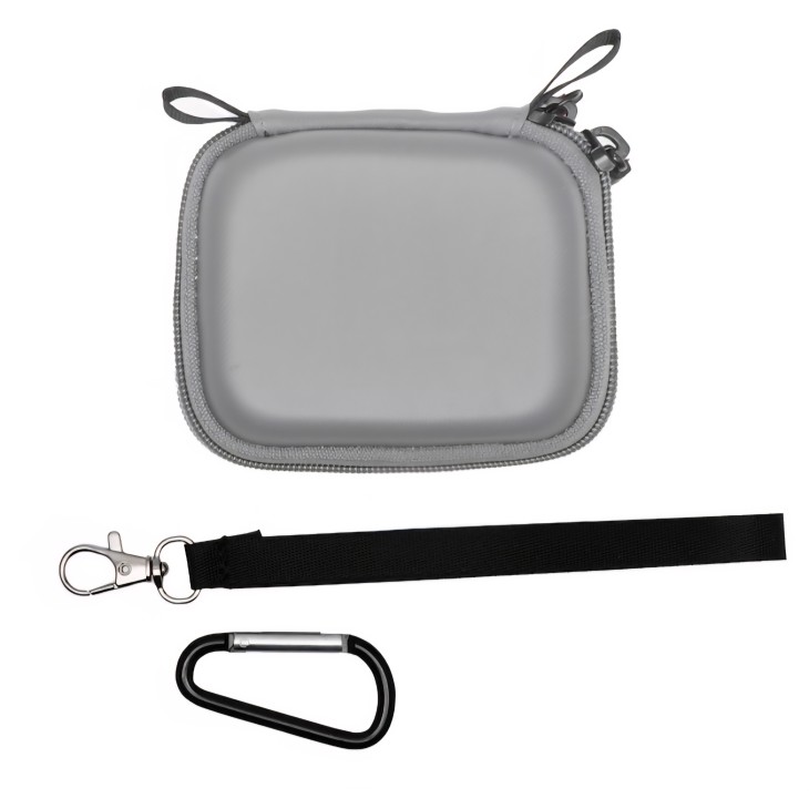 Hordtáska, STARTRC, Insta360 GO Ultra kompatibilis, merev PU, kézpánt, dupla cipzár