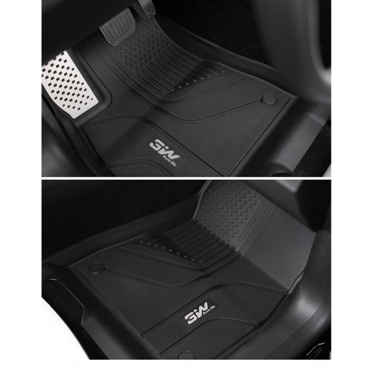 3 darabos prémium belső szőnyegkészlet, 3W Auto Life, Tesla Model 3 Highland 2024-2026, minden időjárási körülményre alkalmas Thorex, fokozott kopásállóság.