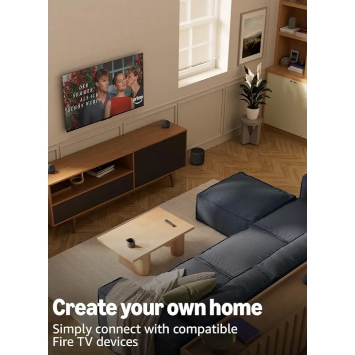 Okoshangszóró, Amazon Echo Dot Max 2026, Alexa asszisztens, integrált okosotthon-központ, erőteljes hangzás, grafit