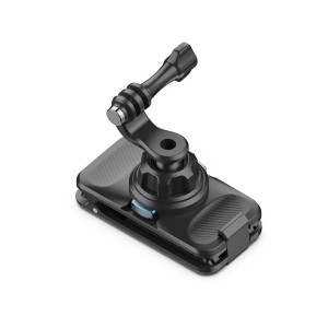 Hátizsák rögzítő kapcsok, SUREWO, mágneses kamera rögzítés, 360 fokos elforgatás, kompatibilis GoPro 13, DJI Action 5 Pro, Insta 360 X4