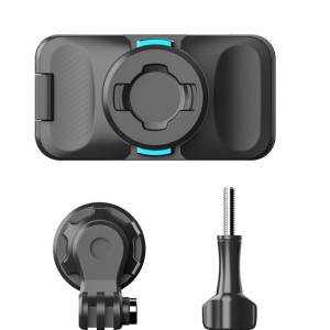 Mágneses tartó klipszel, SUREWO, hátizsák rögzítés, 360 fokos elforgatás, kompatibilis GoPro 12/11/10/9/8, DJI Action 4/3, Insta 360 X3